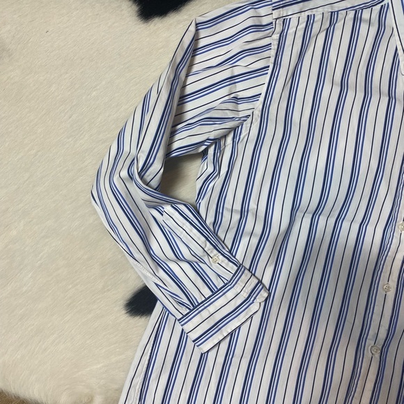 Ralph Lauren long-sleeve, button-down shirt, Classic Fit Striped Oxford Shirt - Picture 3 of 7